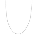 14K White Gold 20" 0.95mm Chain Necklace Q198916