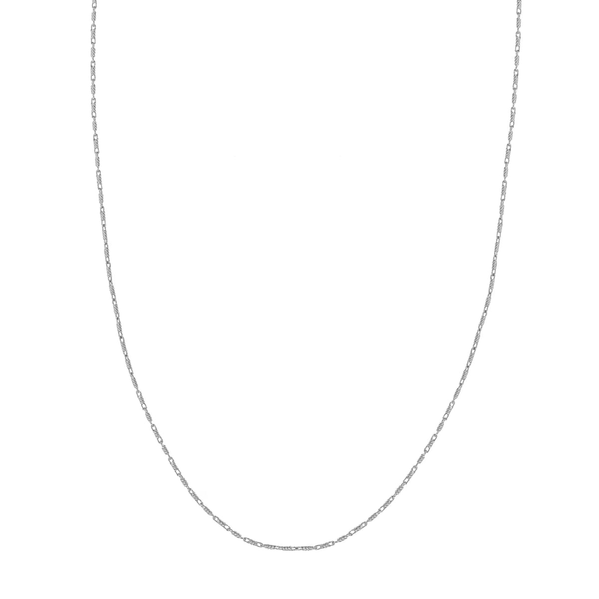 14K White Gold 20" 0.95mm Chain Necklace Q198916