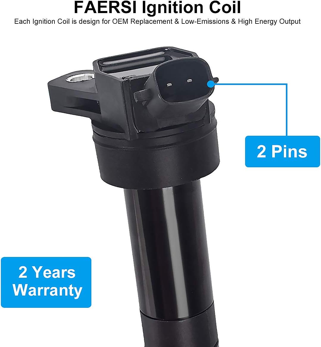 Ignition Coils Pack of 4 W778829
