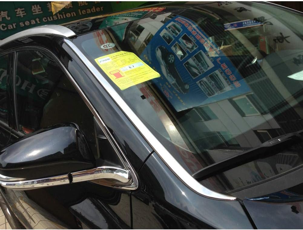 Stainless Steel Windshield Side Window Cover Trim Pack of 2 M9526
