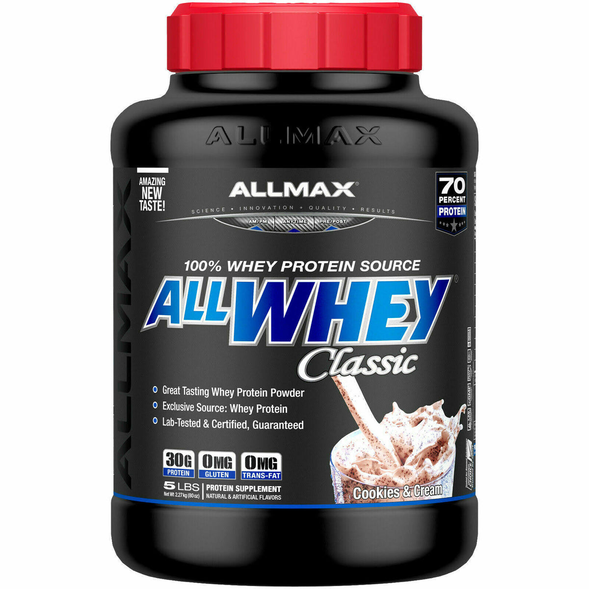 5 lbs Cookies & Cream Whey Protein N739226