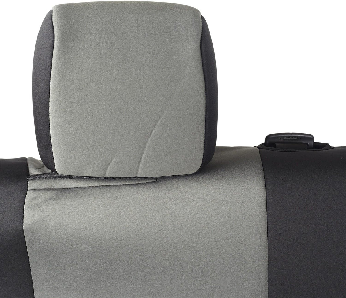 Black/Charcoal Neoprene Seat Cover Set C199