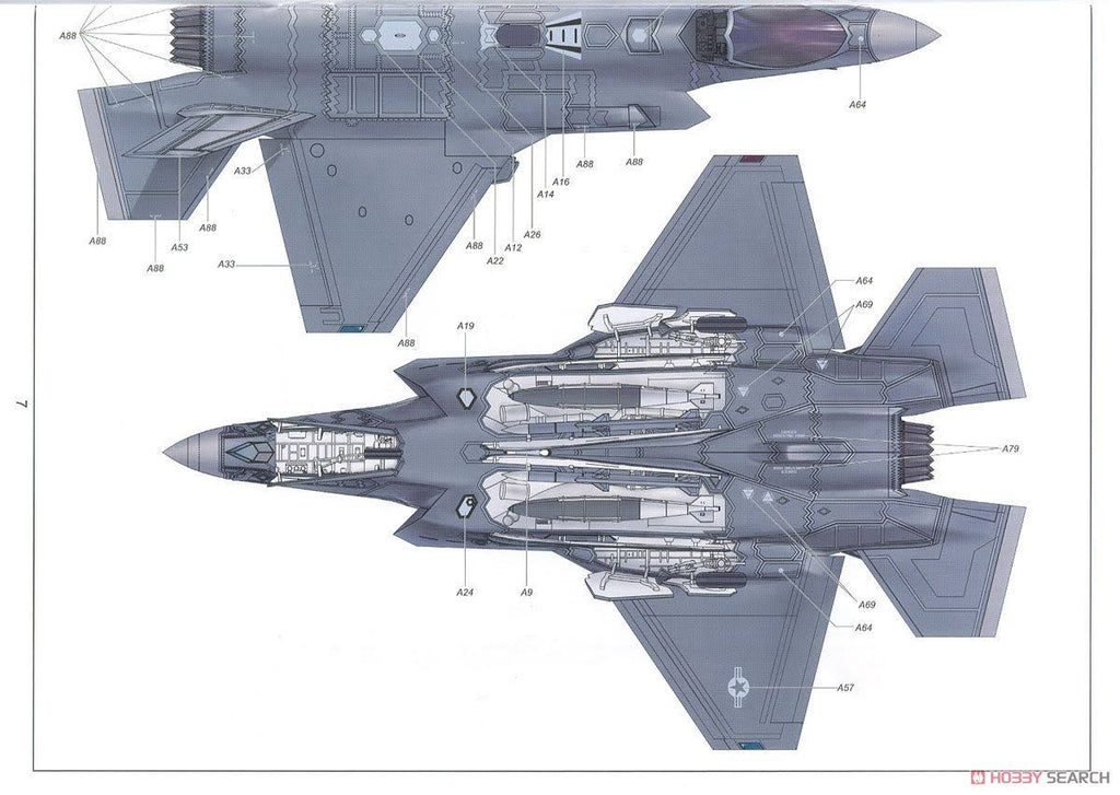 1/48 Scale F-35A Lightning II Q800
