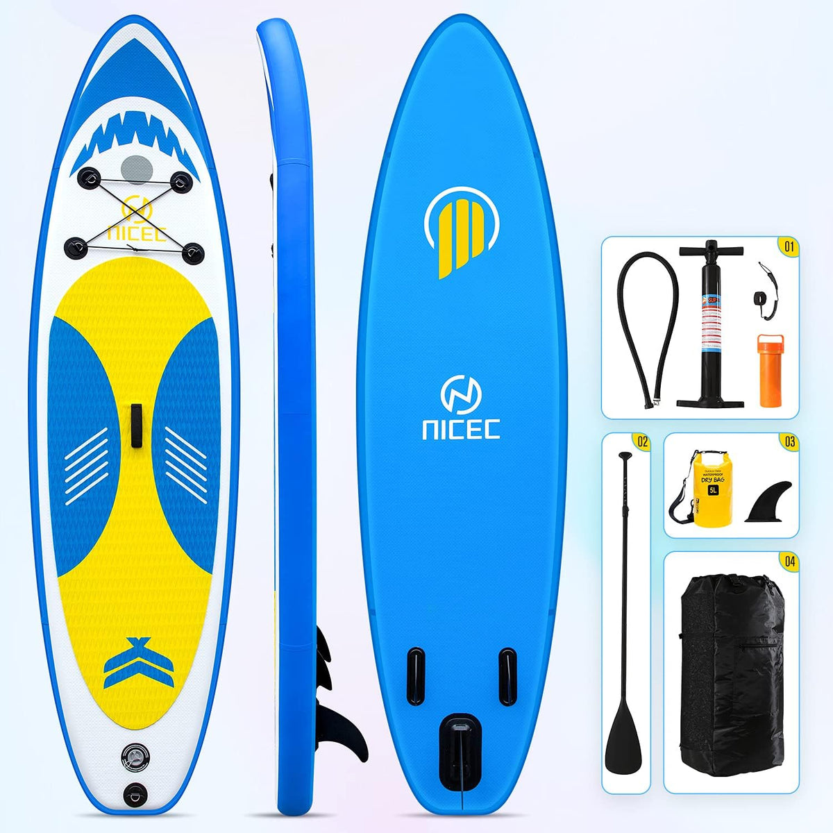 Inflatable Stand Up Paddle Board with Carry Bag C674