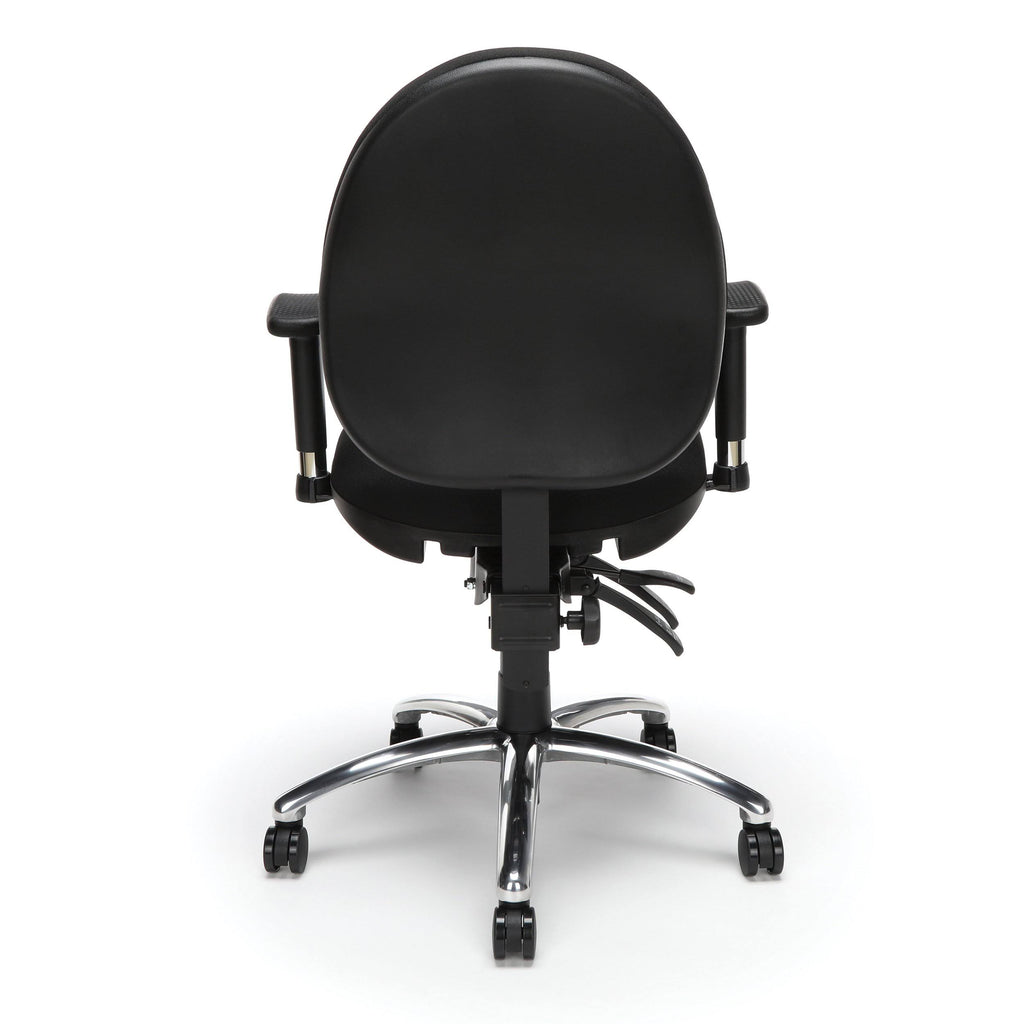 24-Hour Big & Tall Computer Task Chair - Black P525156