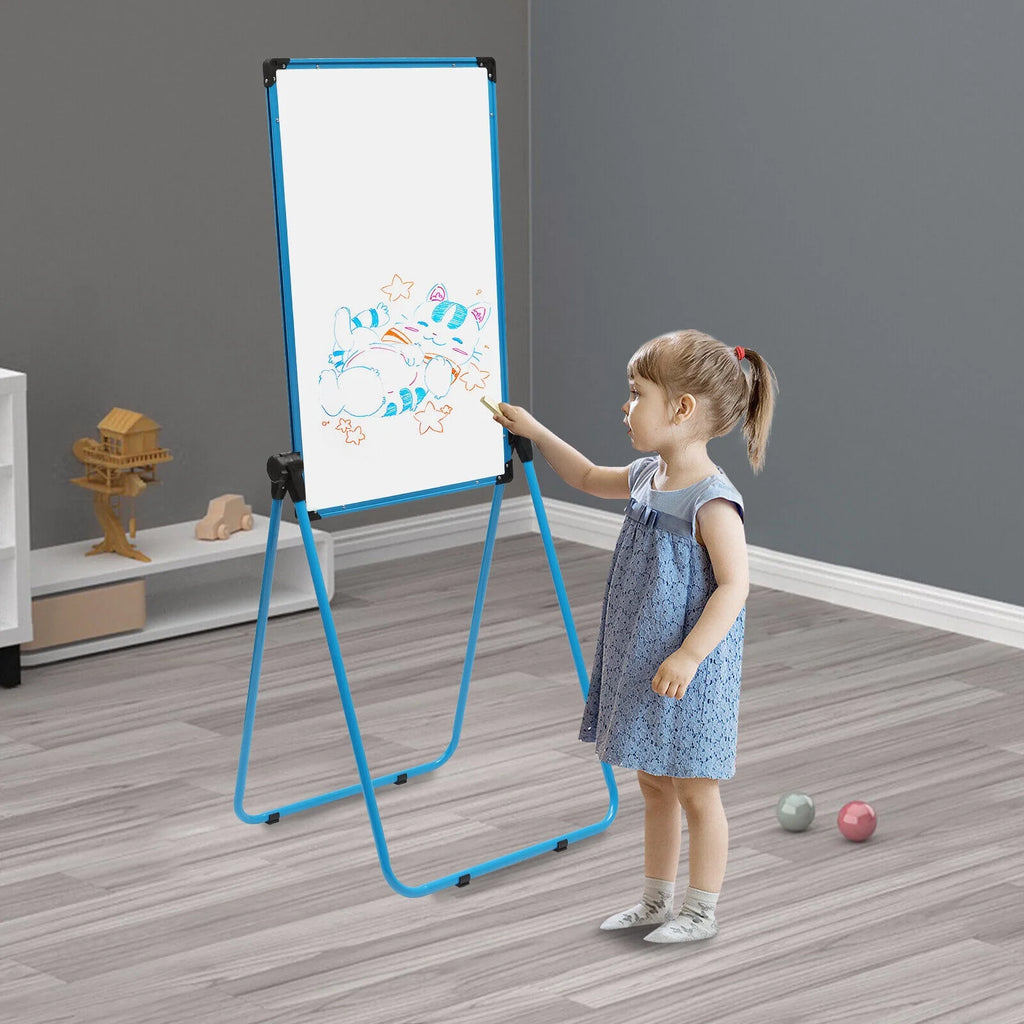 Whiteboard with Stand Magnetic Dry Erase Easel Board 36 x 24 inches Height Adjustable S46999