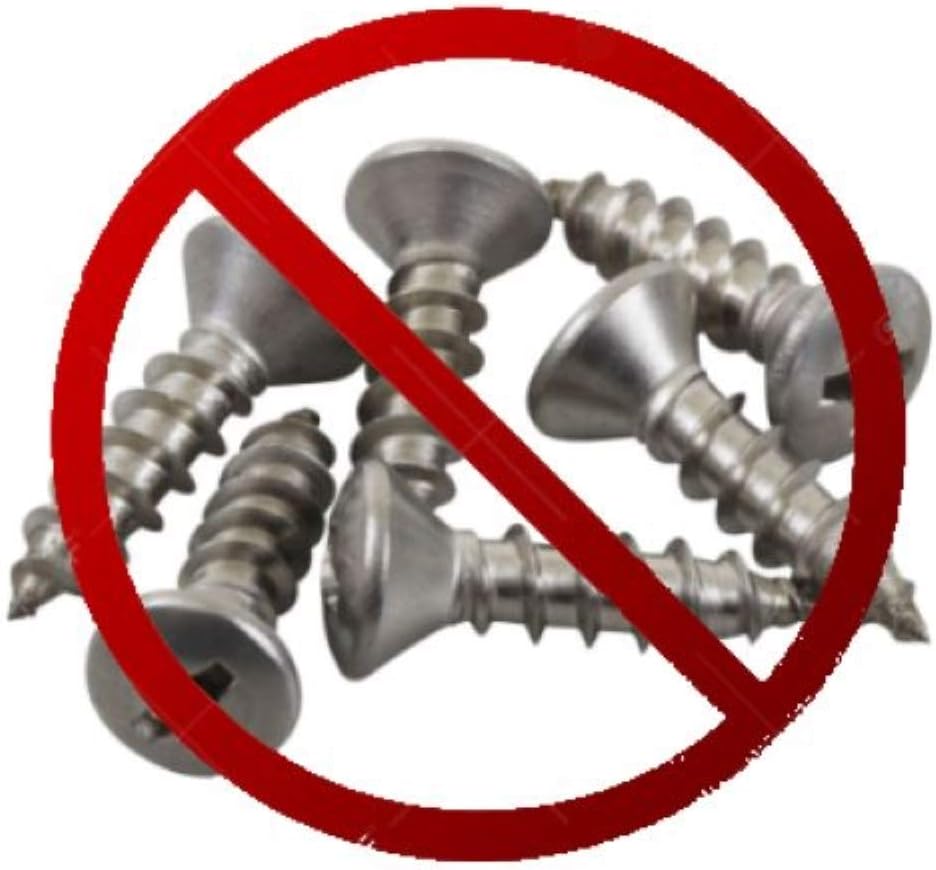 Stainless Steel Screw Kit Pack of 2 O1412