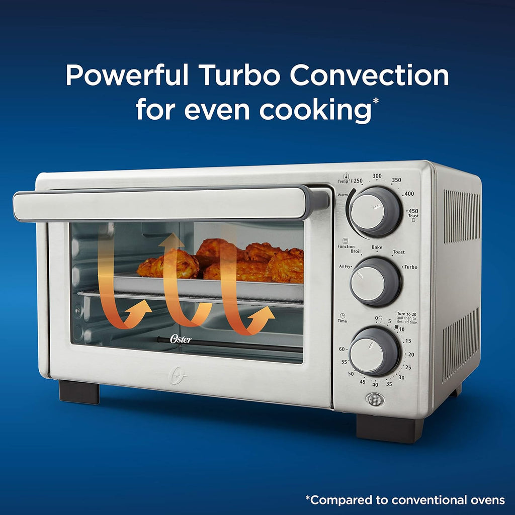 Stainless Steel Compact Countertop Oven With Air Fryer N73537