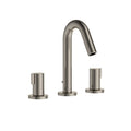 Polished Nickel Two Handle Widespread Bathroom Sink Faucet F5104