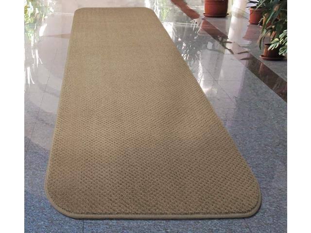 Camel Tan Skid-Resistant Carpet Runner A904