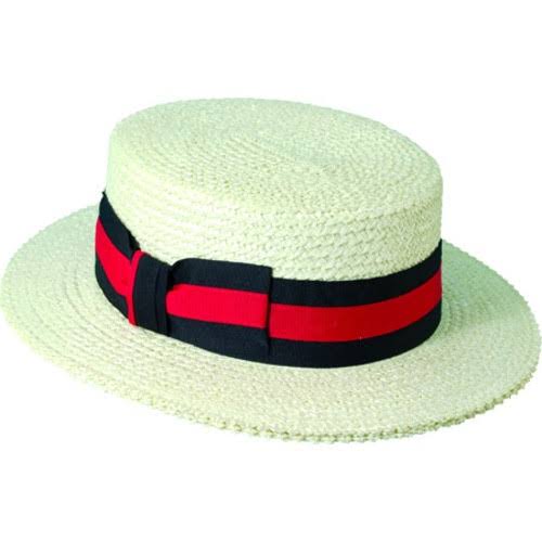 Straw Boater Hat Size M Y27246