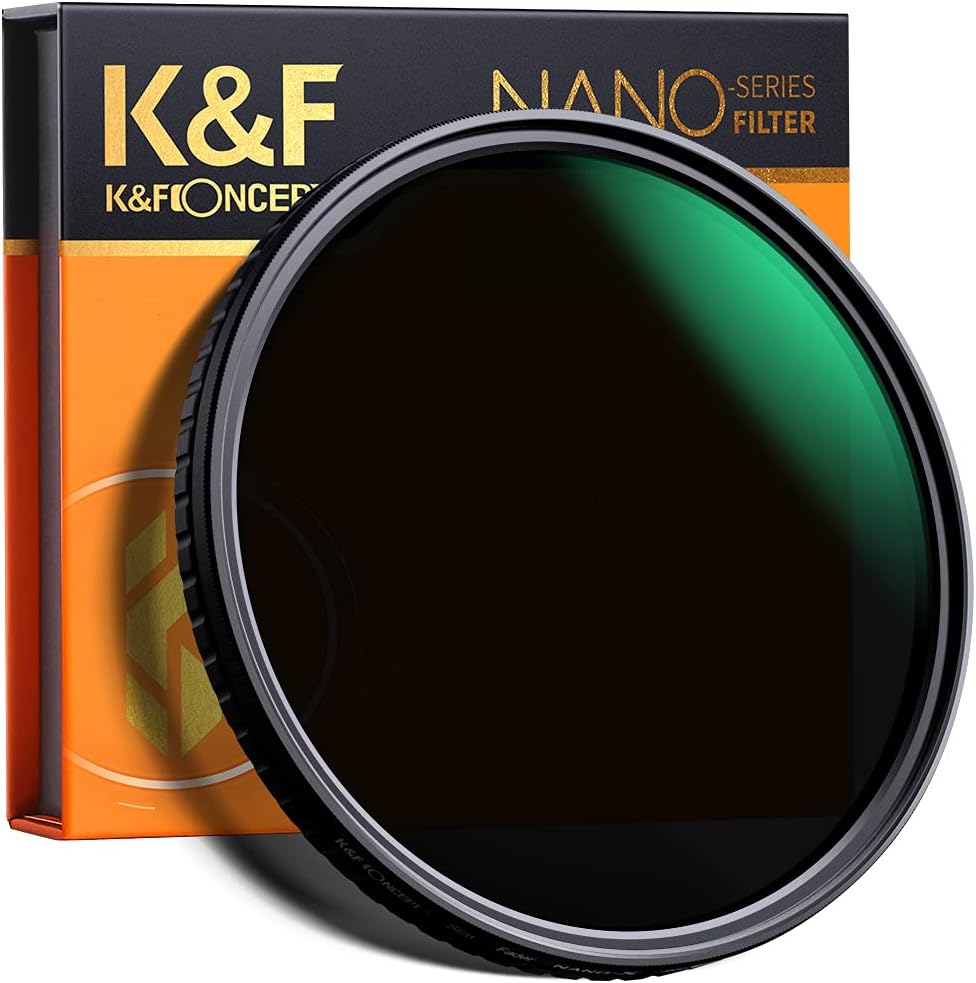 67mm Variable ND Filter ND2-ND32 Camera Lens Filter with Multi-Layer Coatings Pack of 2 Q3544