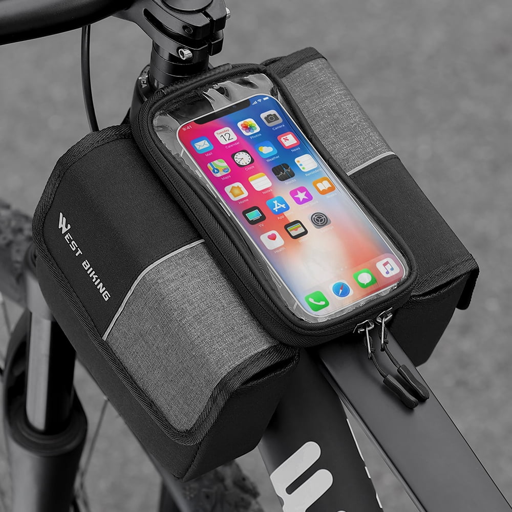 Double Zipper Cycling Bag for Bike Frame R807274