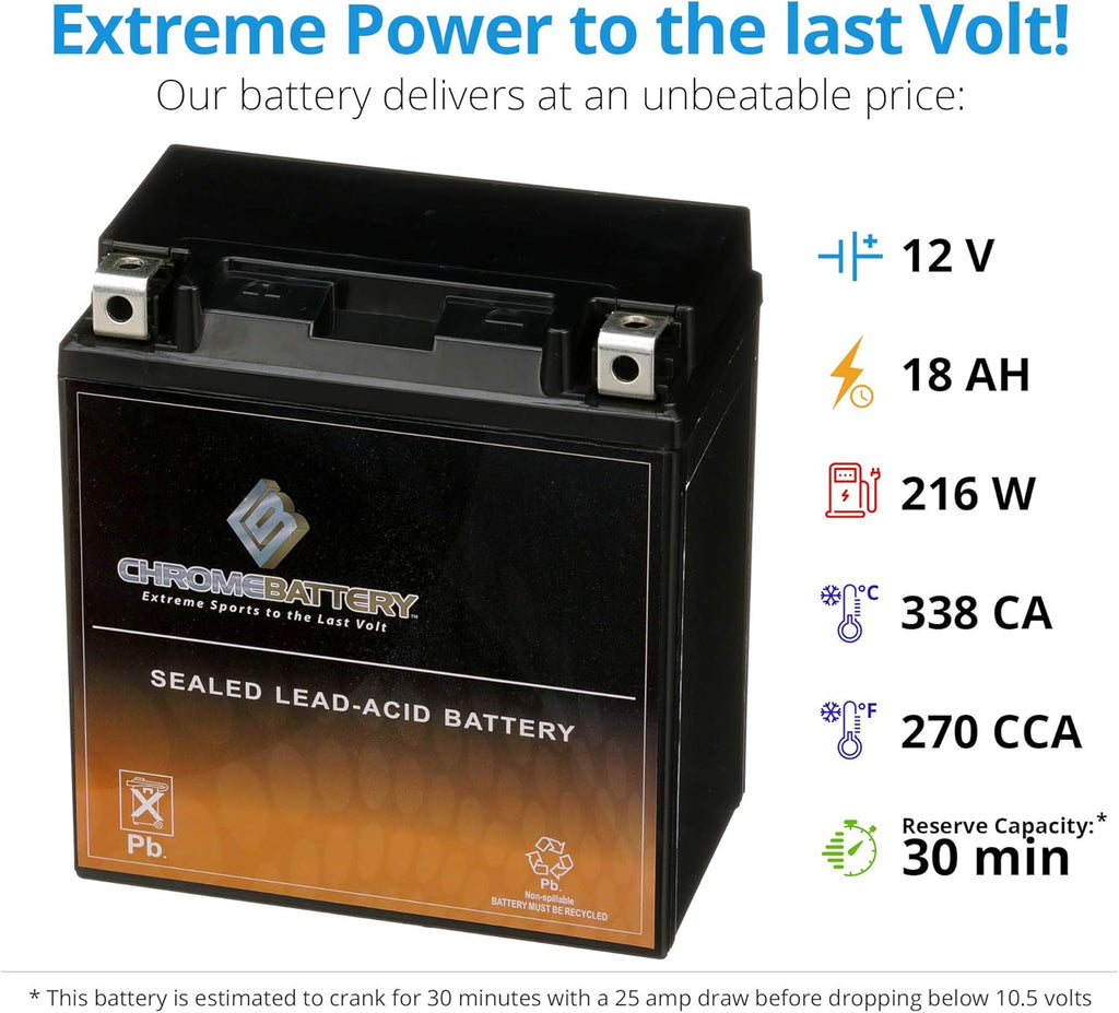 Rechargeable Motorcycle Battery H73548