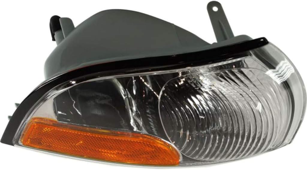 Passenger Side Corner Light for Nissan Quest 1999-2002, Clear & Amber Lens, Pack of 2 T951514