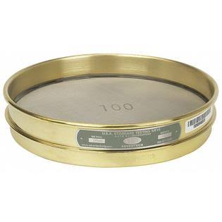 Brass Frame Stainless Steel Screen Testing Sieve O888926