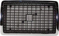 Chrome/Black Cross Bar Insert Grille with Bug Screen D2978