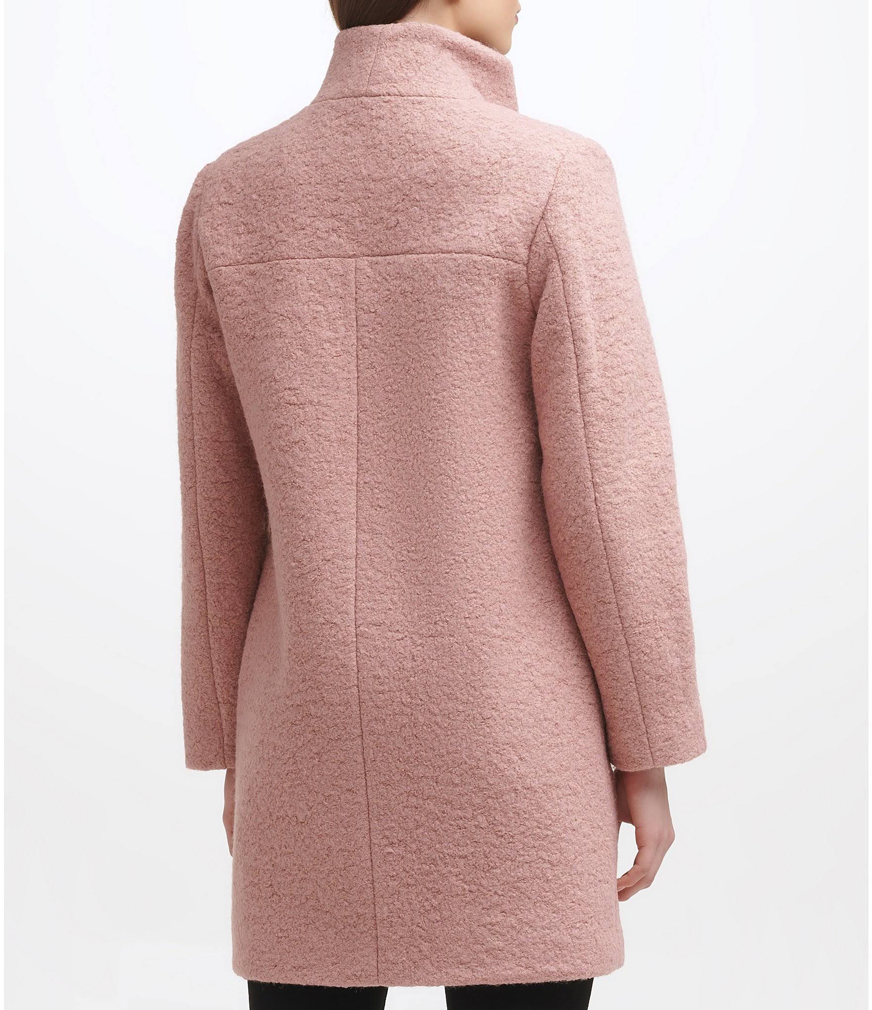 Periwinkle Boucle Walker Coat Z5768