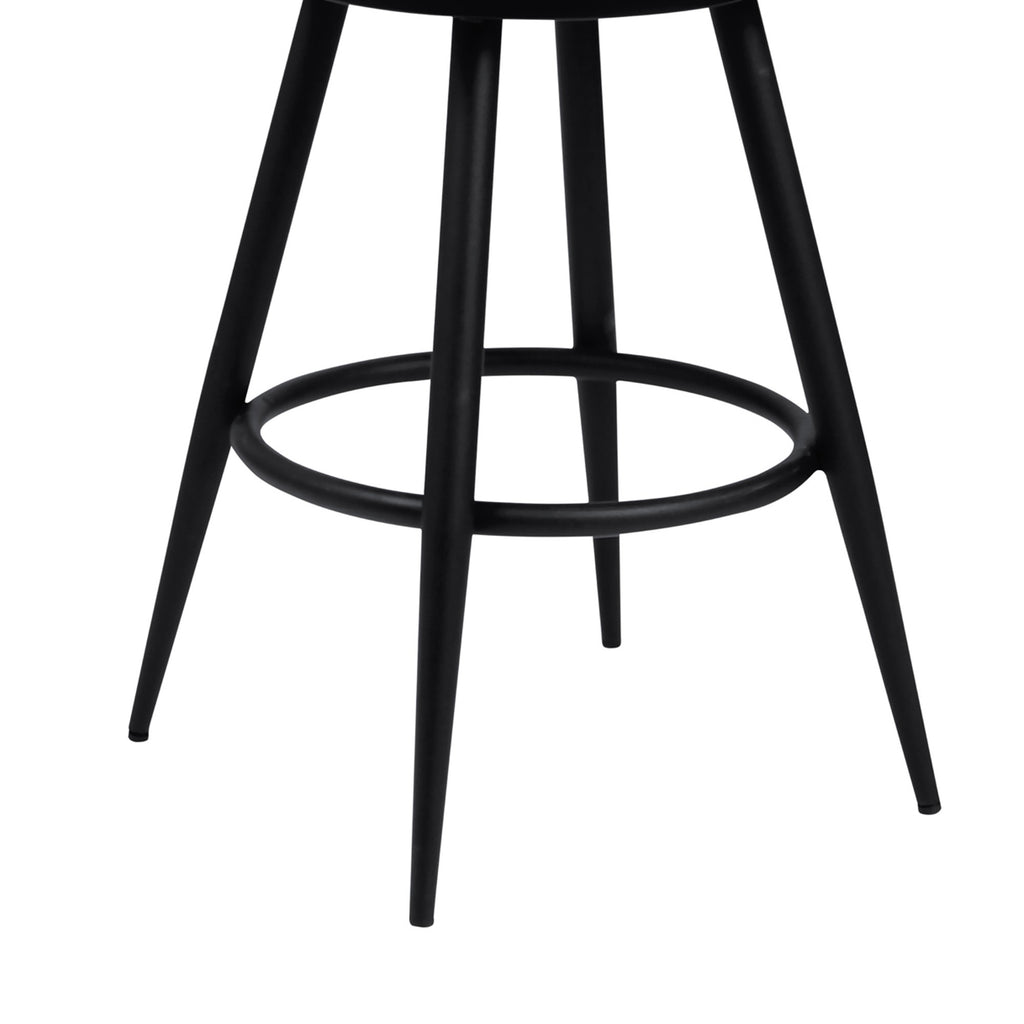 Camel Vintage Brown Faux Leather Swivel Barstool Armchair X184