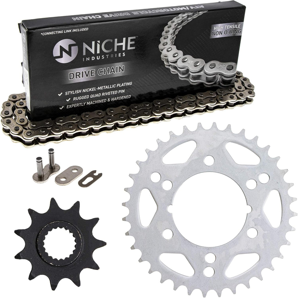 Drive Sprocket Chain Combo Front 11 Rear 36 Tooth 520NZ Standard 84 Links W337047