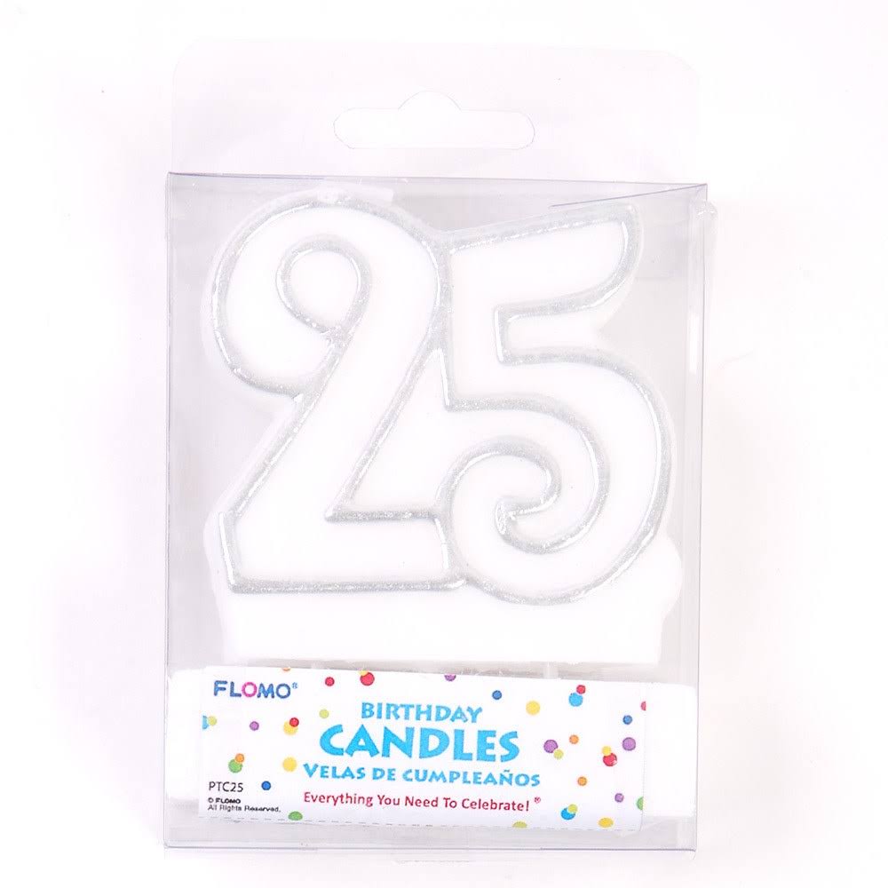 Silver Birthday Candle Case of 36 G78076
