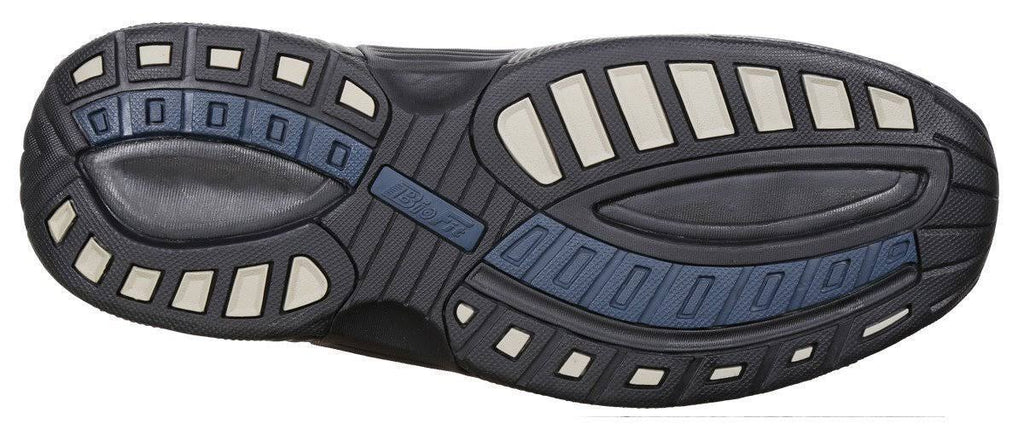 Men&s Black Mesh Orthofeet Shoes O7297