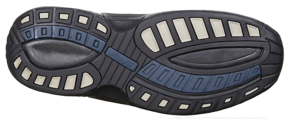 Men&s Black Mesh Orthofeet Shoes O7297