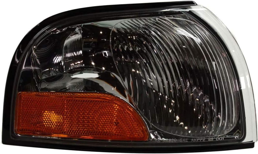 Passenger Side Corner Light for Nissan Quest 1999-2002, Clear & Amber Lens, Pack of 2 T951514