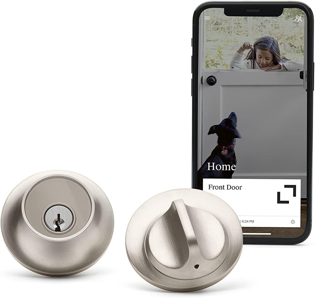 Matte Black Smart Lock with Keypad K24124