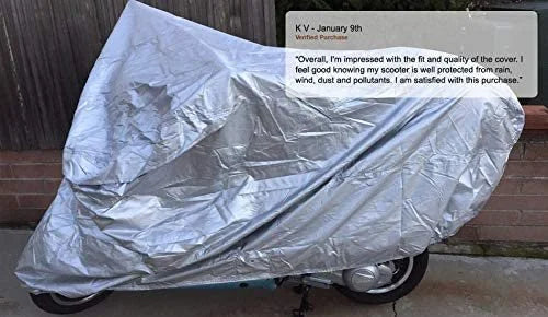 Trike Cover with Reinforced Securing Straps and Storage Bag C53411