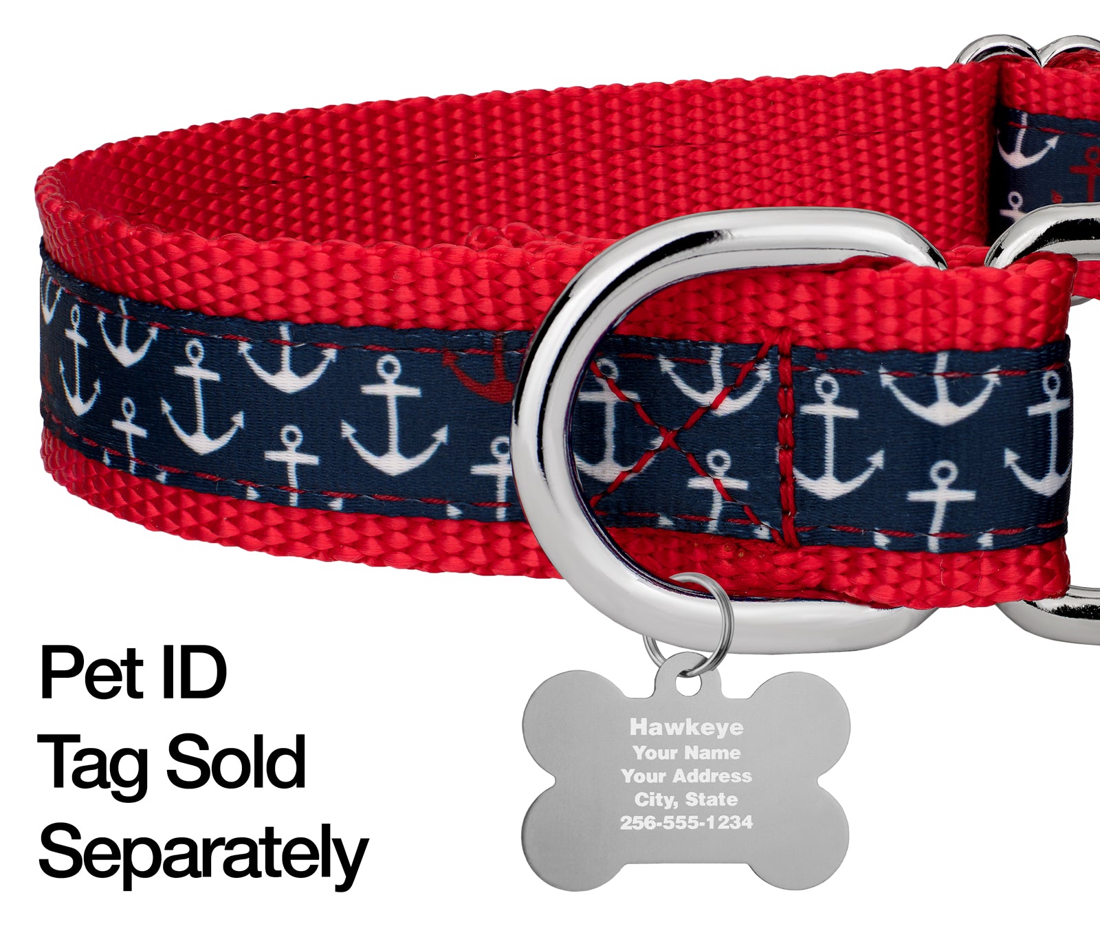 Large Martingale Dog Collar R94004