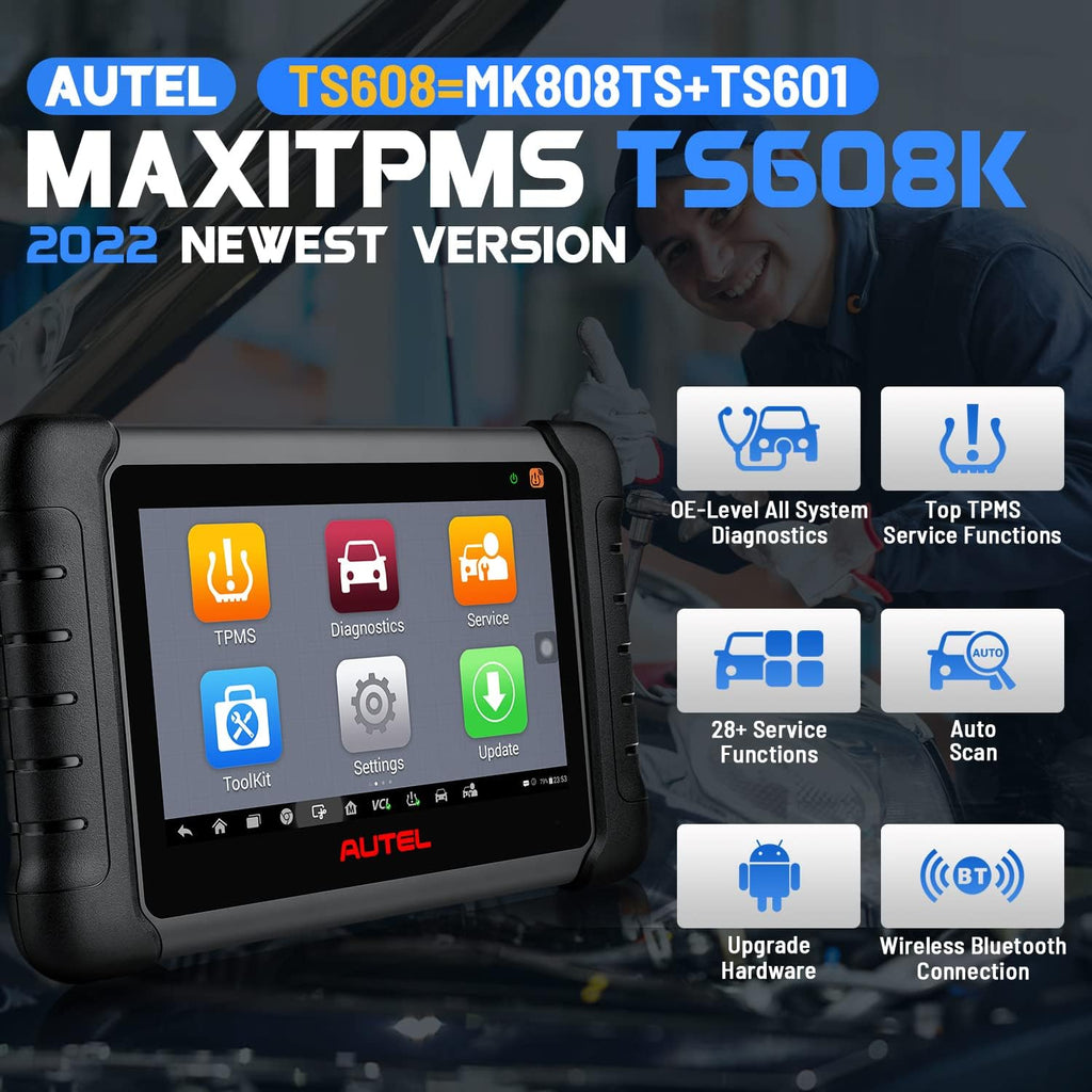TPMS Programming Scanner with 8pcs 315MHz MX-Sensors A273