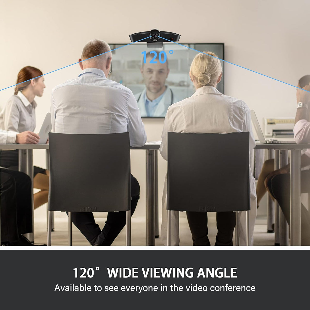 4k Conference Room Camera with Microphone L628
