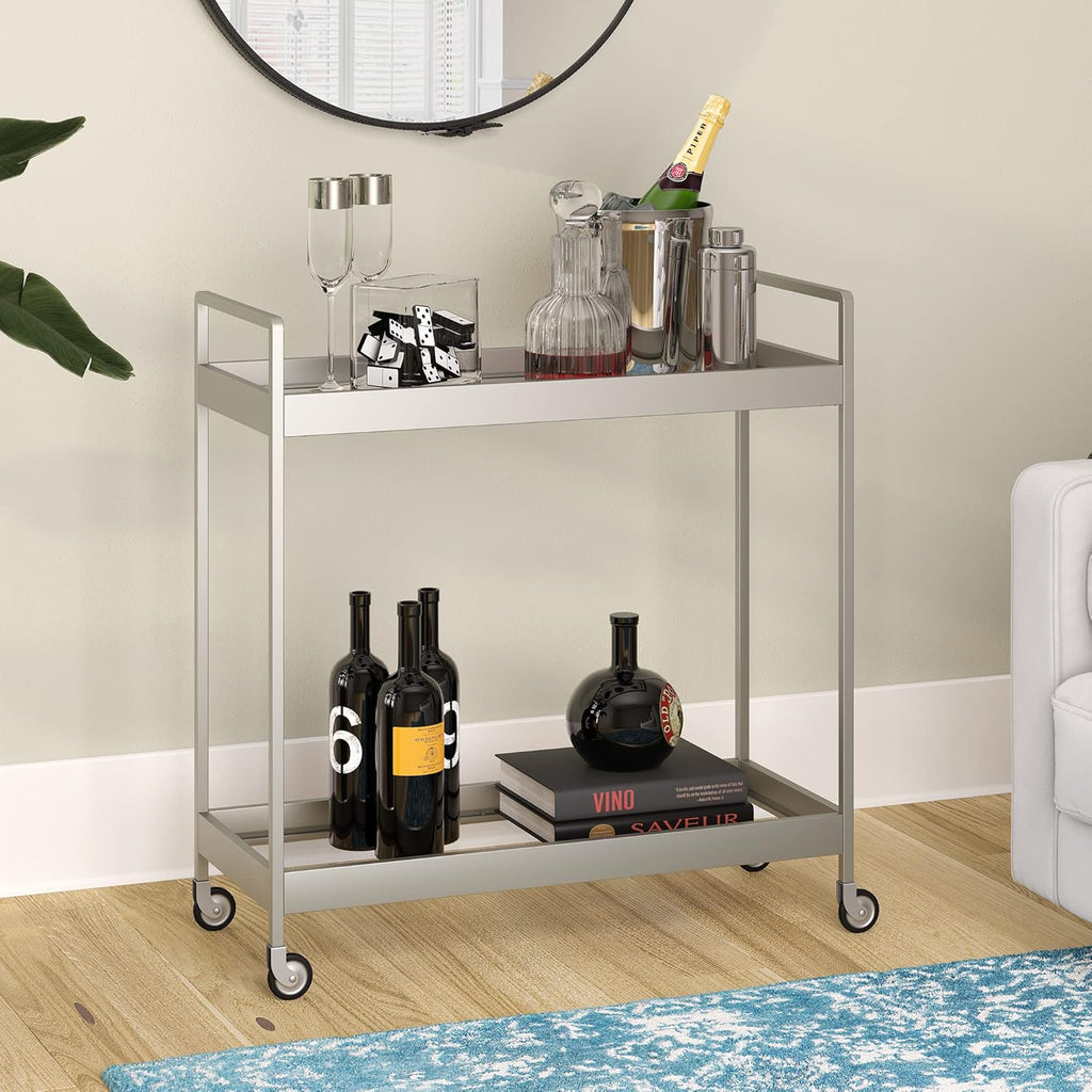Satin Nickel Bar Kitchen Carts/Islands R14161