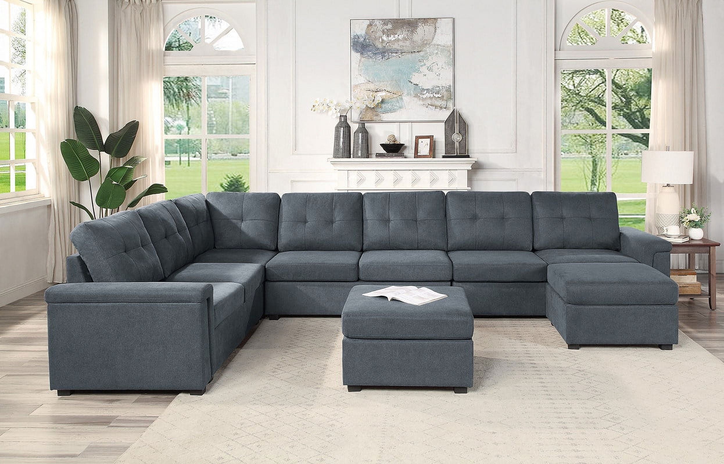 Modular 9-Seater Sectional Sofa Set E151975