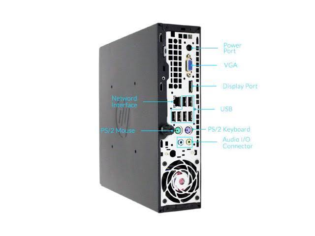 Desktop Computer PC Core i5-3470S, 4GB Ram, 500GB SSD Hdd, DVD-Rom, Windows 10 Home, 24 inch LCD Monitor, Wifi T307