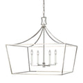 Polished Nickel Four Light Lantern Y381
