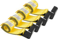 10 Pack 4" x 5' Roll Off Container Green Winch Strap with Large Flat Hook X653892