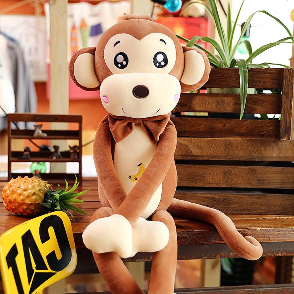 22" Brown Monkey Plush Stuffed Animal Toy R1179