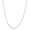14kt Yellow Gold Diamond Cut Wheat Chain 24 inch V31559