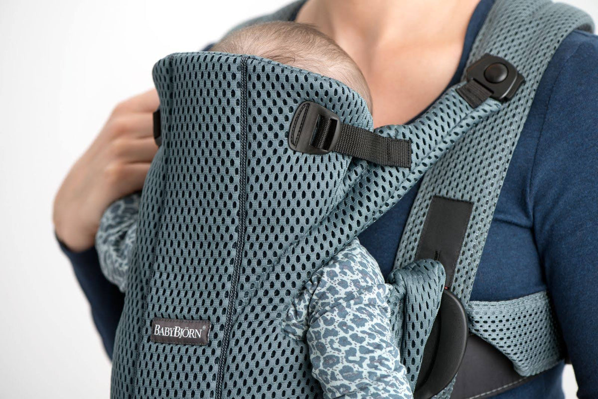 Sage Green 3D Mesh Baby Carrier N493