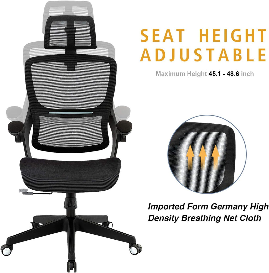 Ergonomic Mesh Office Chair with 3D Lumbar Support G3753