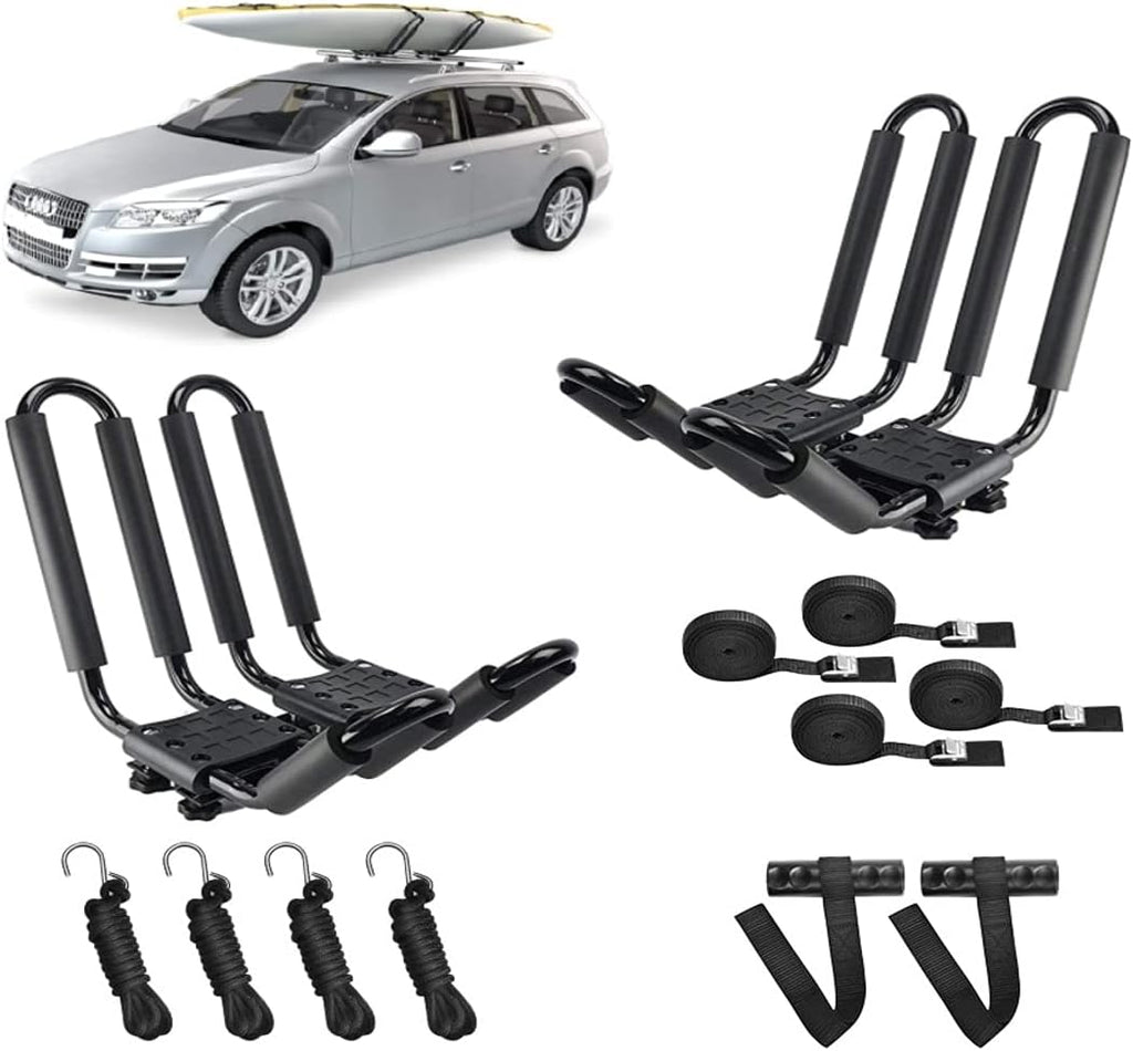 Universal Foldable Kayak Canoe SUP Carrier Car Roof Rack Mount G673