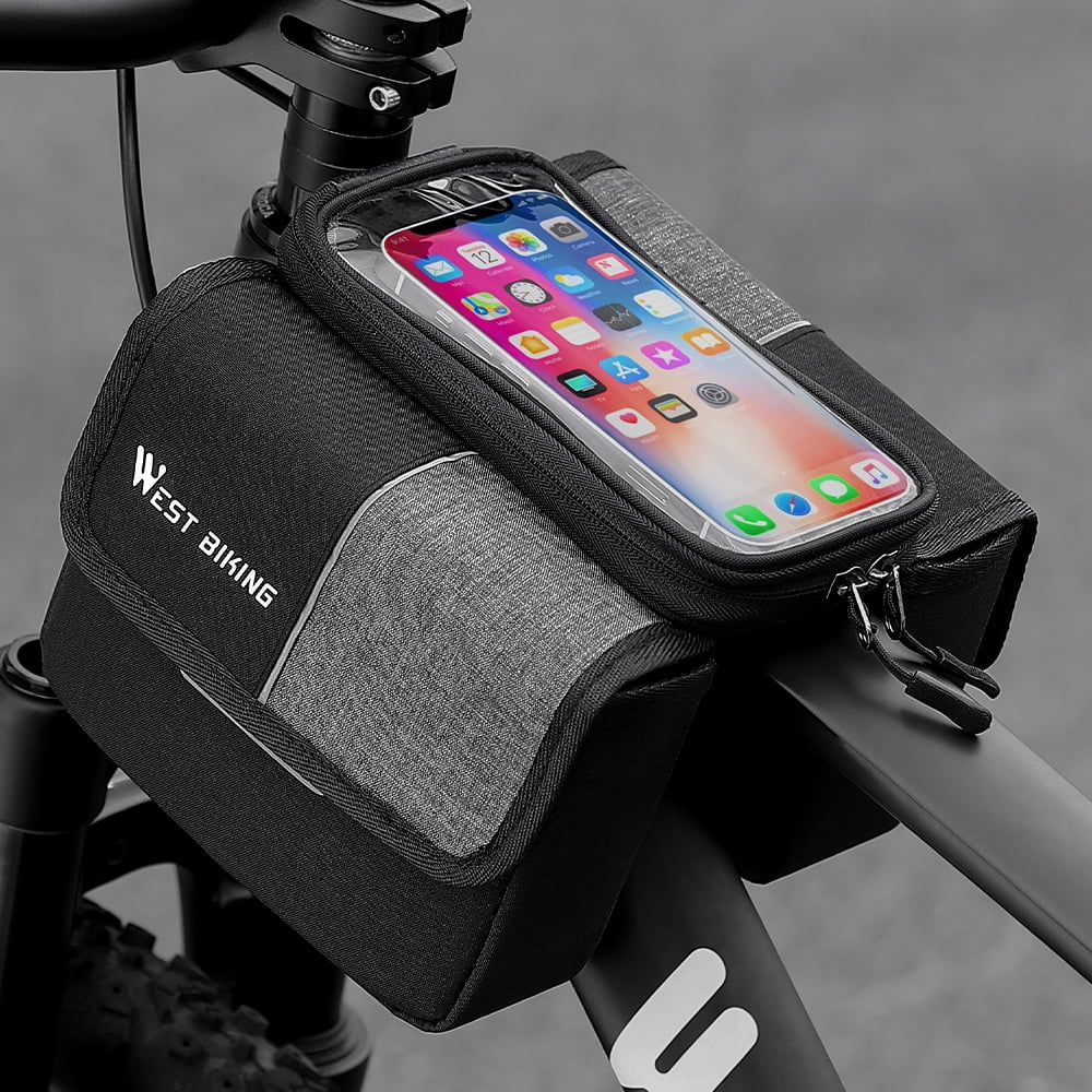 Double Zipper Cycling Bag for Bike Frame R807274