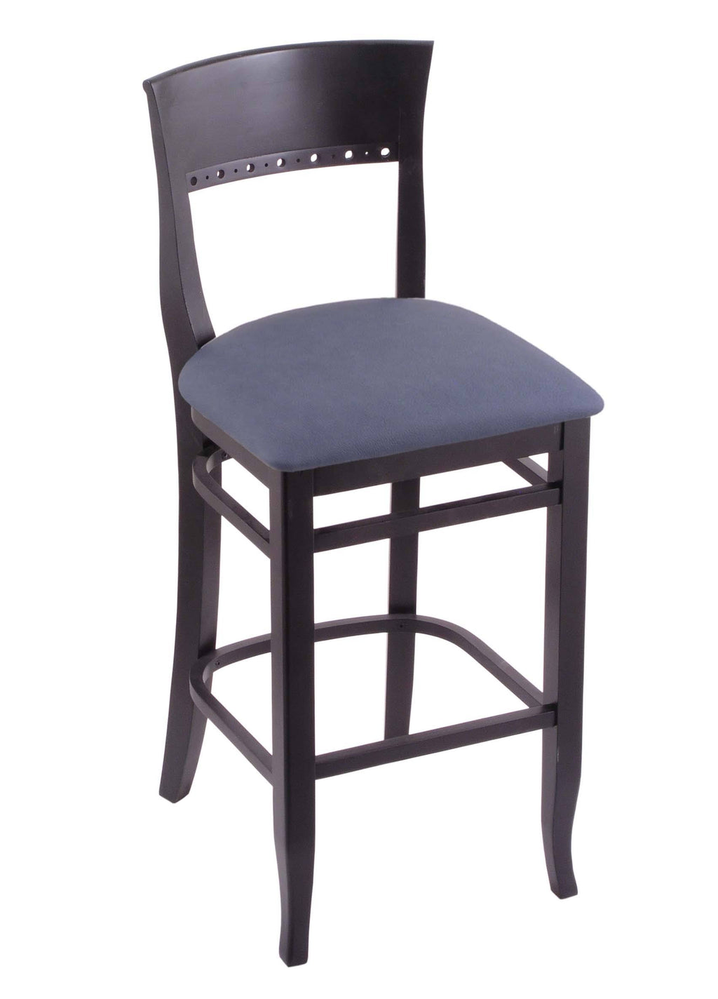Black Finish Stool Z336