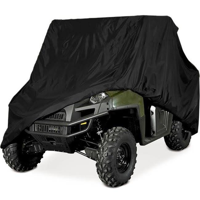 Heavy Duty Waterproof UTV Side by Side Cover with Roll Cage Black R323