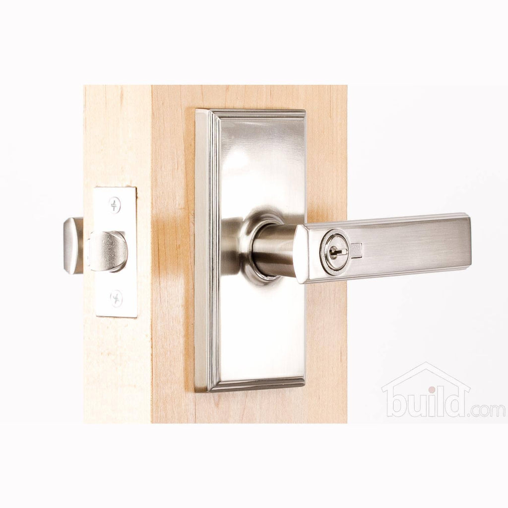 Satin Nickel Entry Door Lever E683