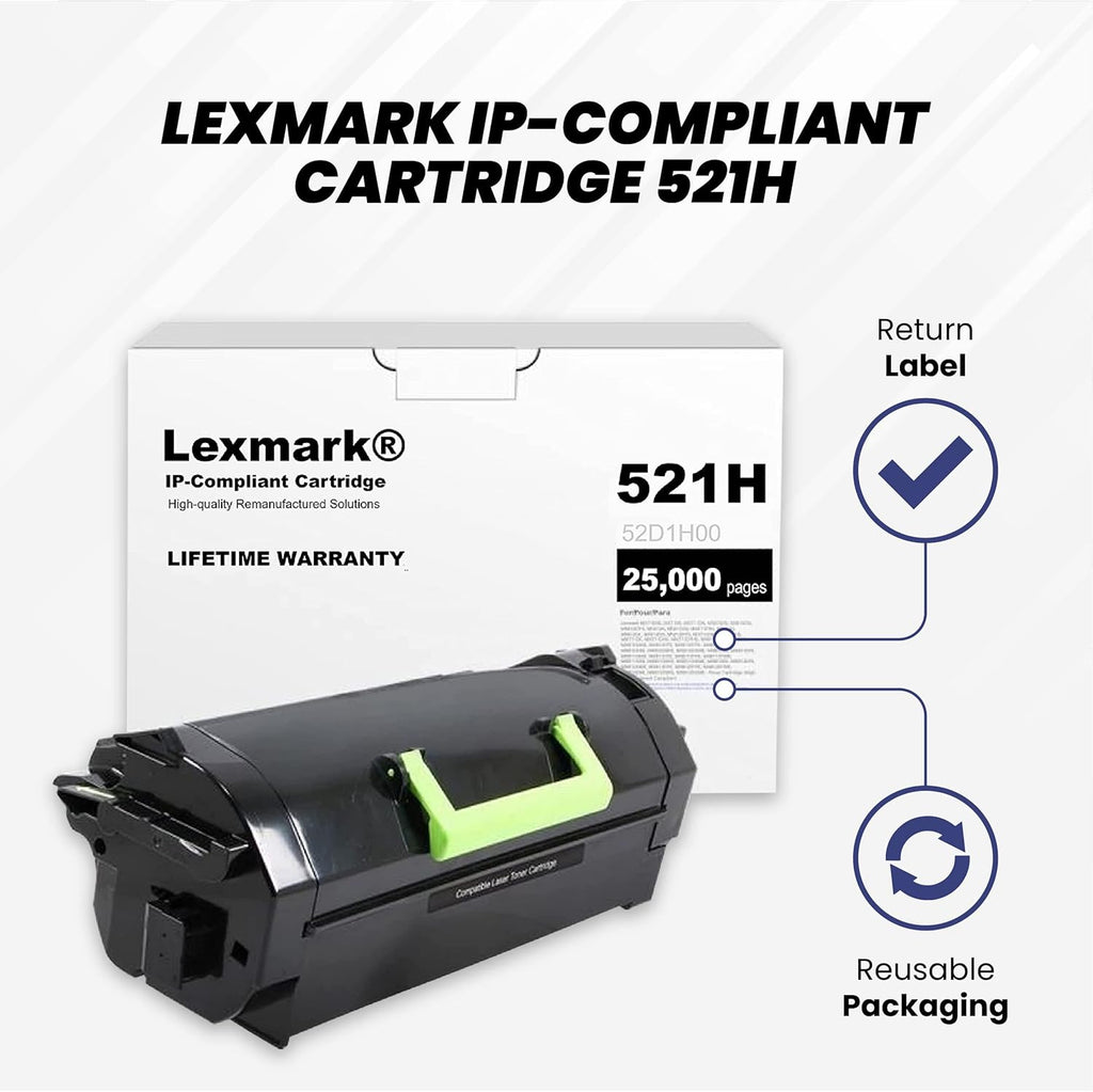High Yield Toner Cartridge 25,000-page Yield O5819