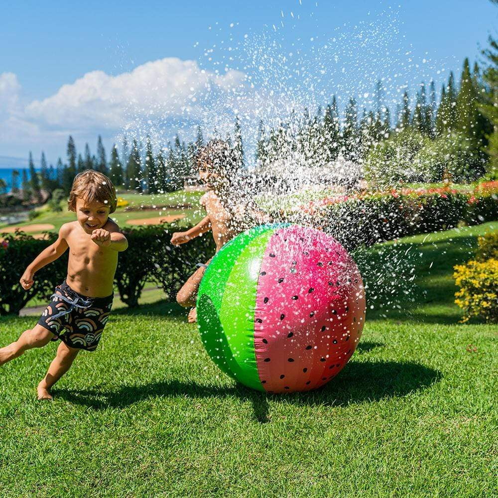 Giant Watermelon Beach Ball Sprinkler A178