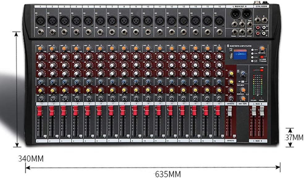 16-Channel Bluetooth Mixing Amplifier D5466